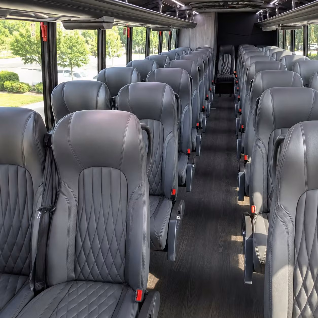 25 passenger minibus inside