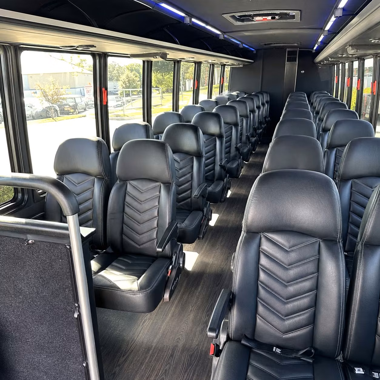 30 passenger minibus interior