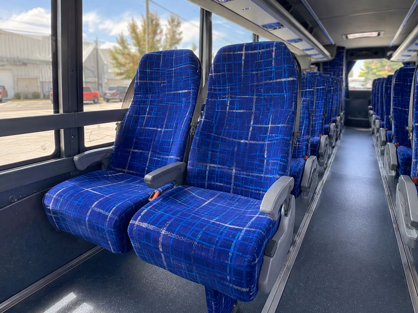 alhambra charter bus interior