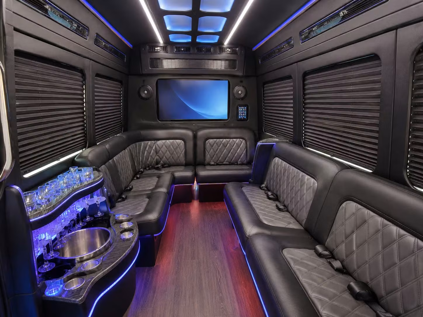 sprinter limousine inside