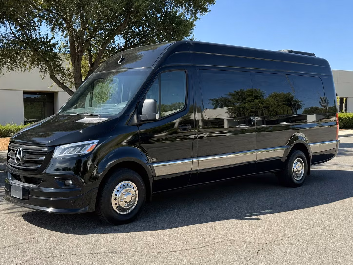 sprinter van with driver
